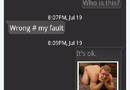 wrong number