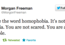 Tweet av Morgan Freeman
