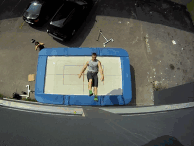 Trampolin Tricks