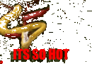 Warning hot
