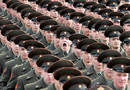 Militär som gäspar
