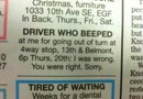 Canadian road rage