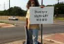 Hungry hobo