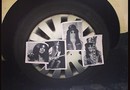 Slashed tire