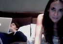 Twitterbilder med Aston Kutcher och Demi Moore