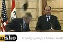 George Bush gör reklam för skor