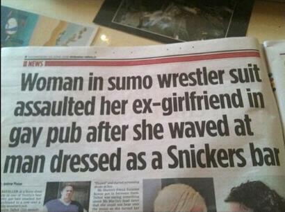 Kvinna i sumo dräkt