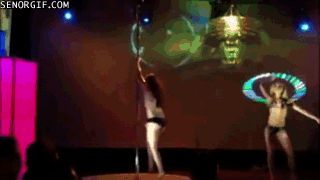 Pole Dance fail