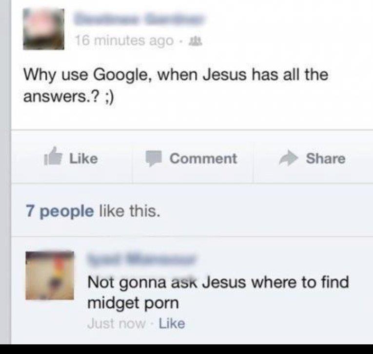 Jag tänker inte fråga Jesus det