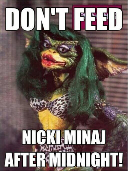 Mata inte Nicki Minaj