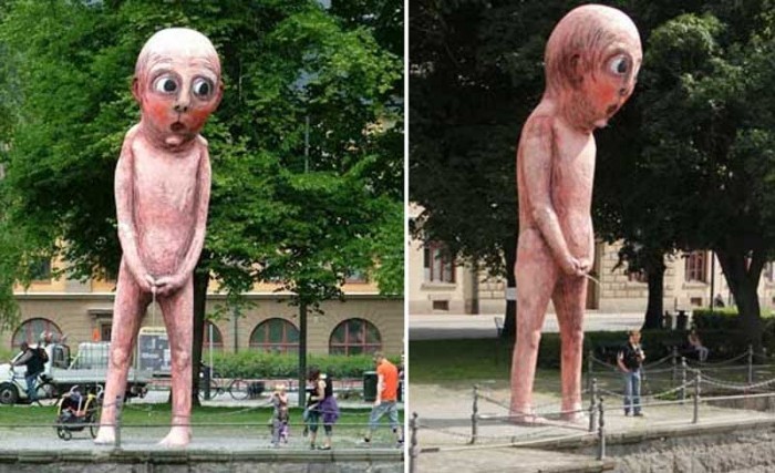 Udda staty i Örebro