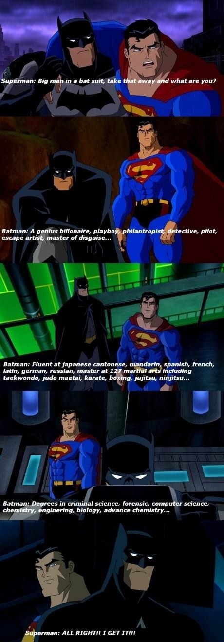 Batman VS stålmannen