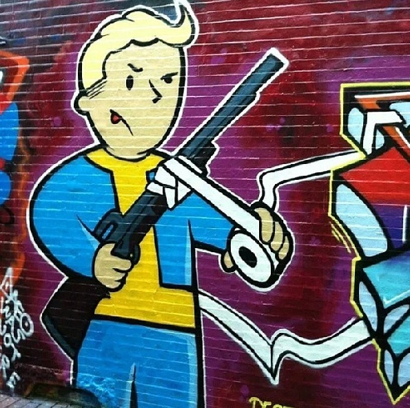 fallout graffiti