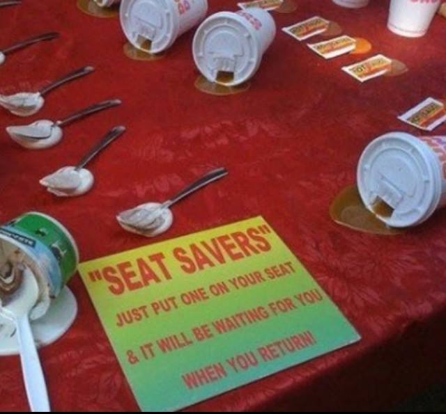 Seat saver