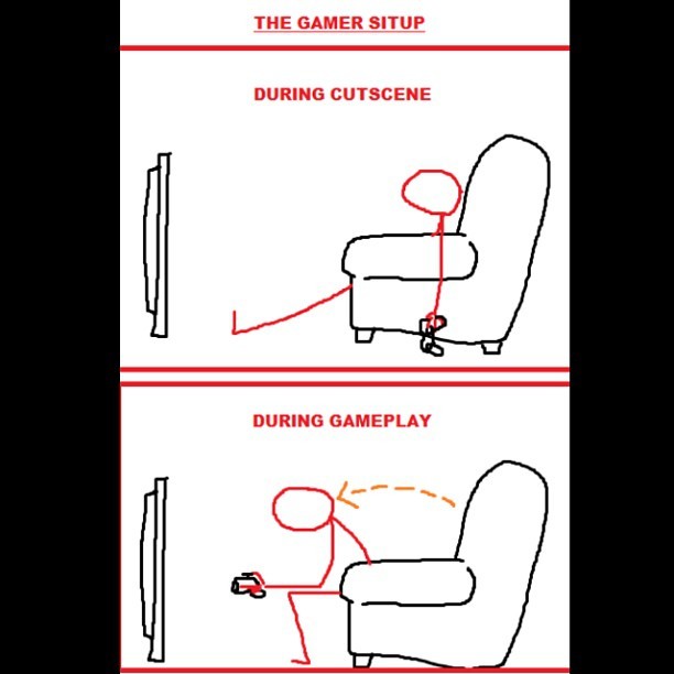 Gamer situps