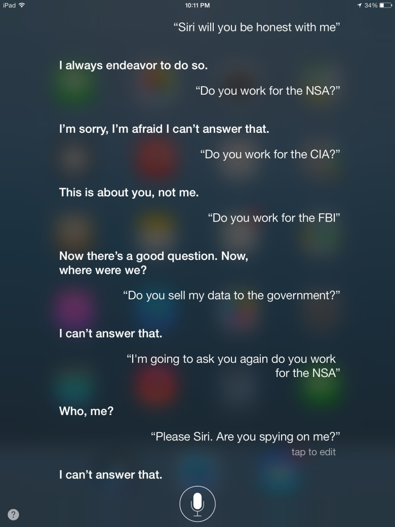 Damn you Siri