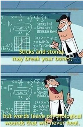 Sticks and stones