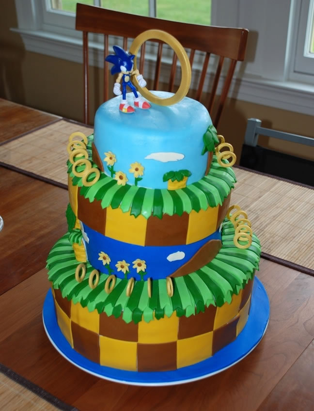 Sonic tårta