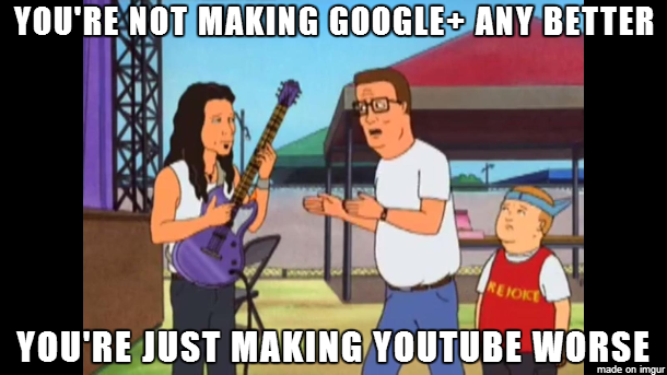 Hank Hill om Youtube