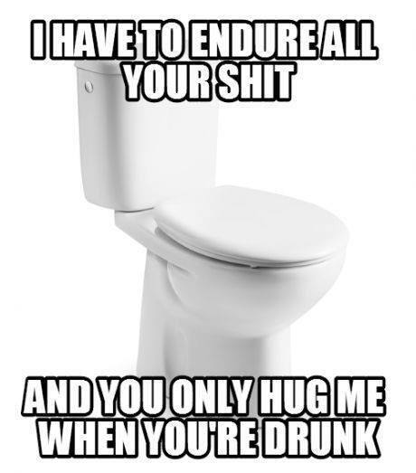 Stackars toalett