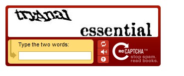 Det är lugnt captcha