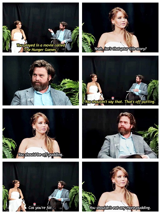 Humor med Jennifer Lawrence