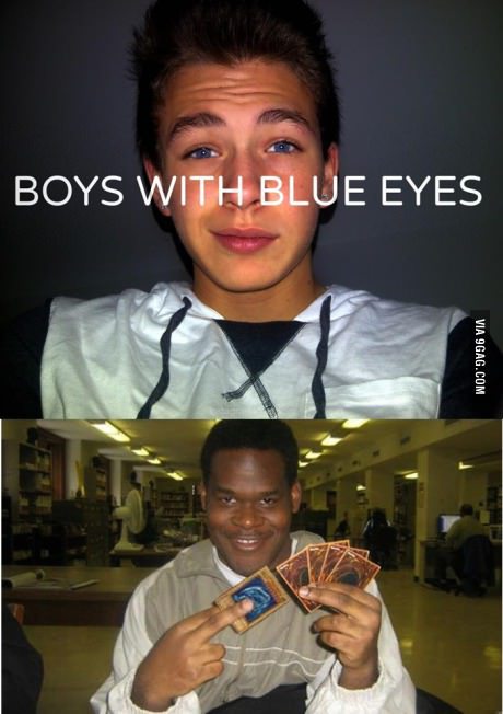 Boys with blue eyes