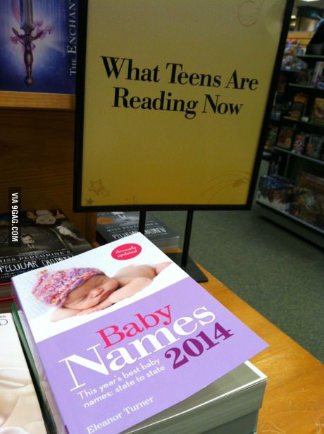 Vad tonåringar läser nu för tiden