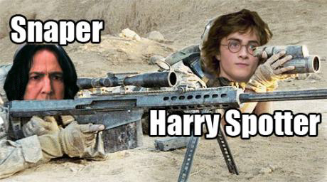 Harry spotter and Snaper