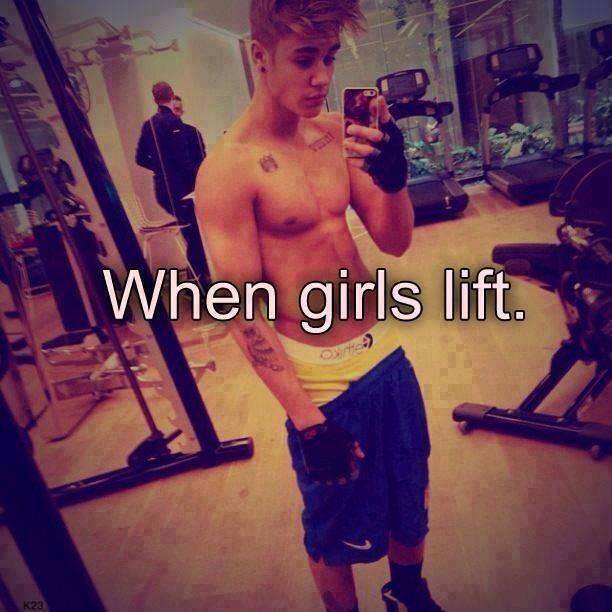 When girls lifts.