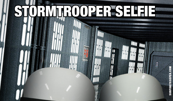 Stormtrooper selfie