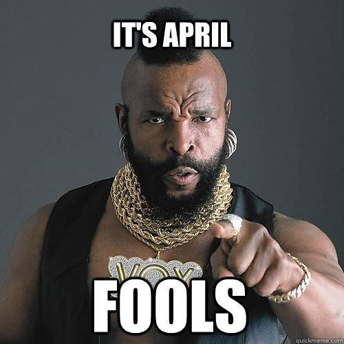 April fools
