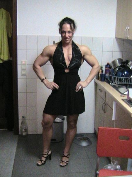 Brudar som gillar bodybuilding