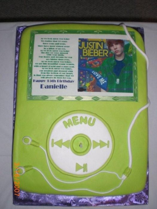 Justin Bieber-tårtor