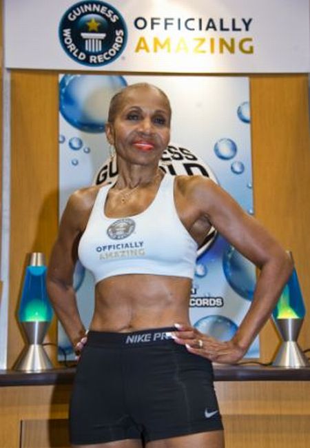 74-årig bodybuilder Ernestine Stepherd