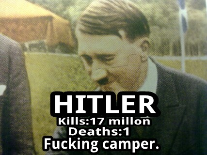 Hitler was a camper!