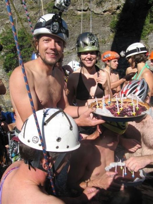 Hängande jacuzzi i Schweiz