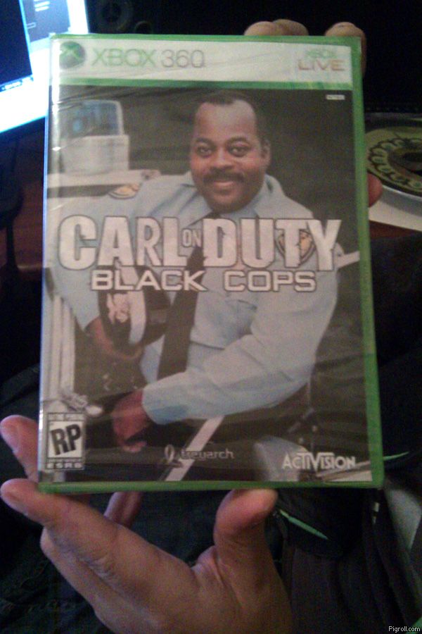 Carl Of Duty - Black Cops