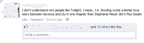 Twilight VS Harry Potter