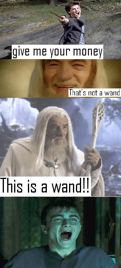 Harry vs Gandalf