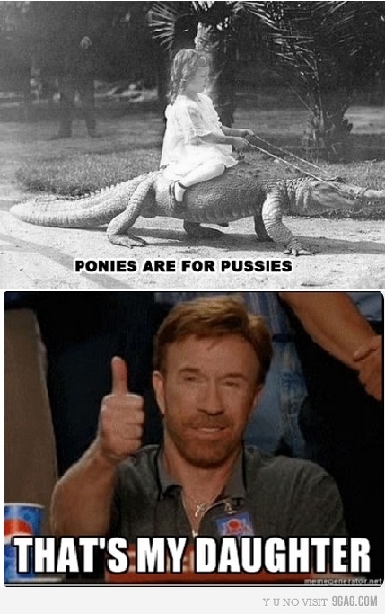 Chuck Norris dotter