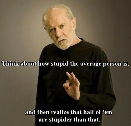 George Carlin om dumhet