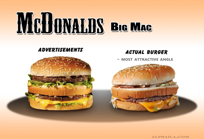 Reklam vs verklighet