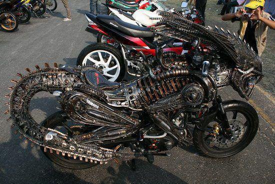 Motorcykel från Alien