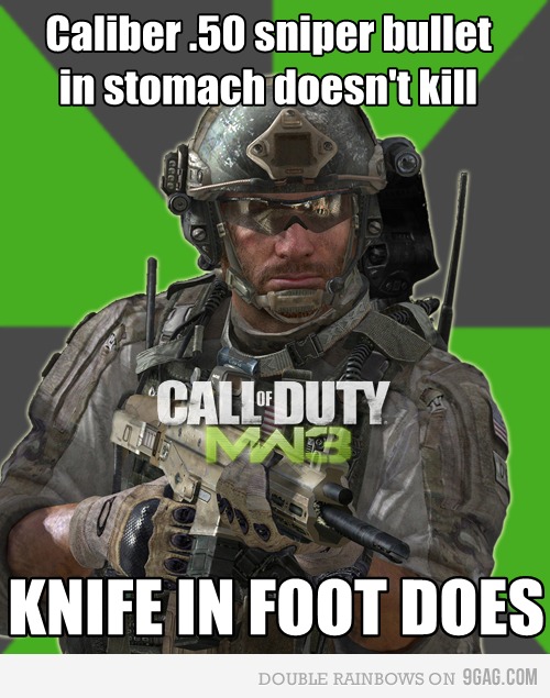 Call Of Duty logic! 