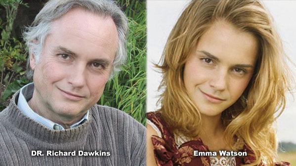 Richard Dawkins och Emma Watson är lika