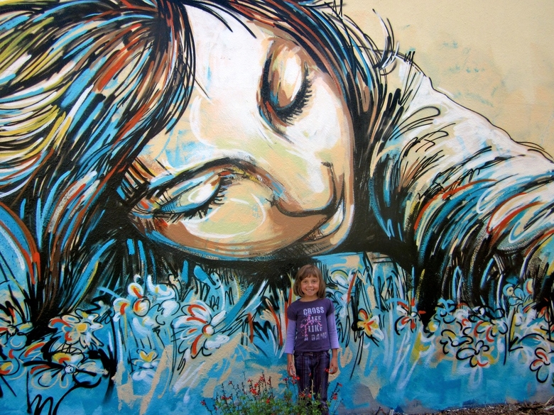 Steetart av Alice Pasquini 