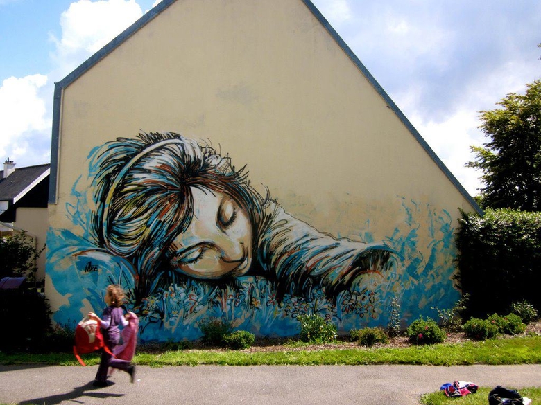 Steetart av Alice Pasquini 