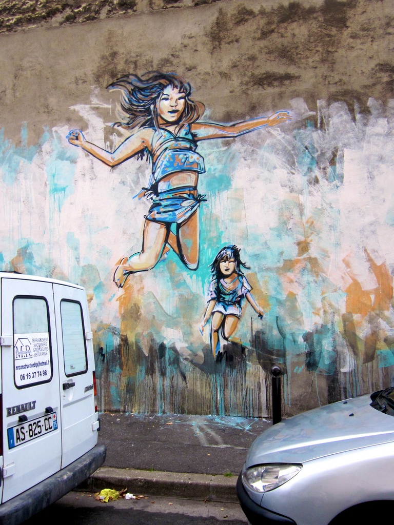 Steetart av Alice Pasquini 