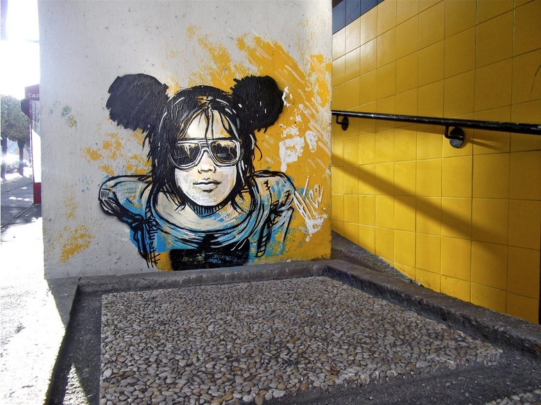 Steetart av Alice Pasquini 